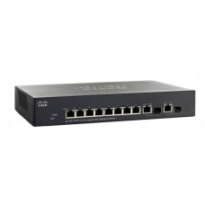 Cisco SG300-10PP 10-port Gigabit PoE+ Managed Switch